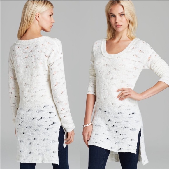 Free People Eye On You Pullover Distressed Sweater - Picture 3 of 11